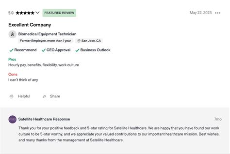 best glassdoor reviews.